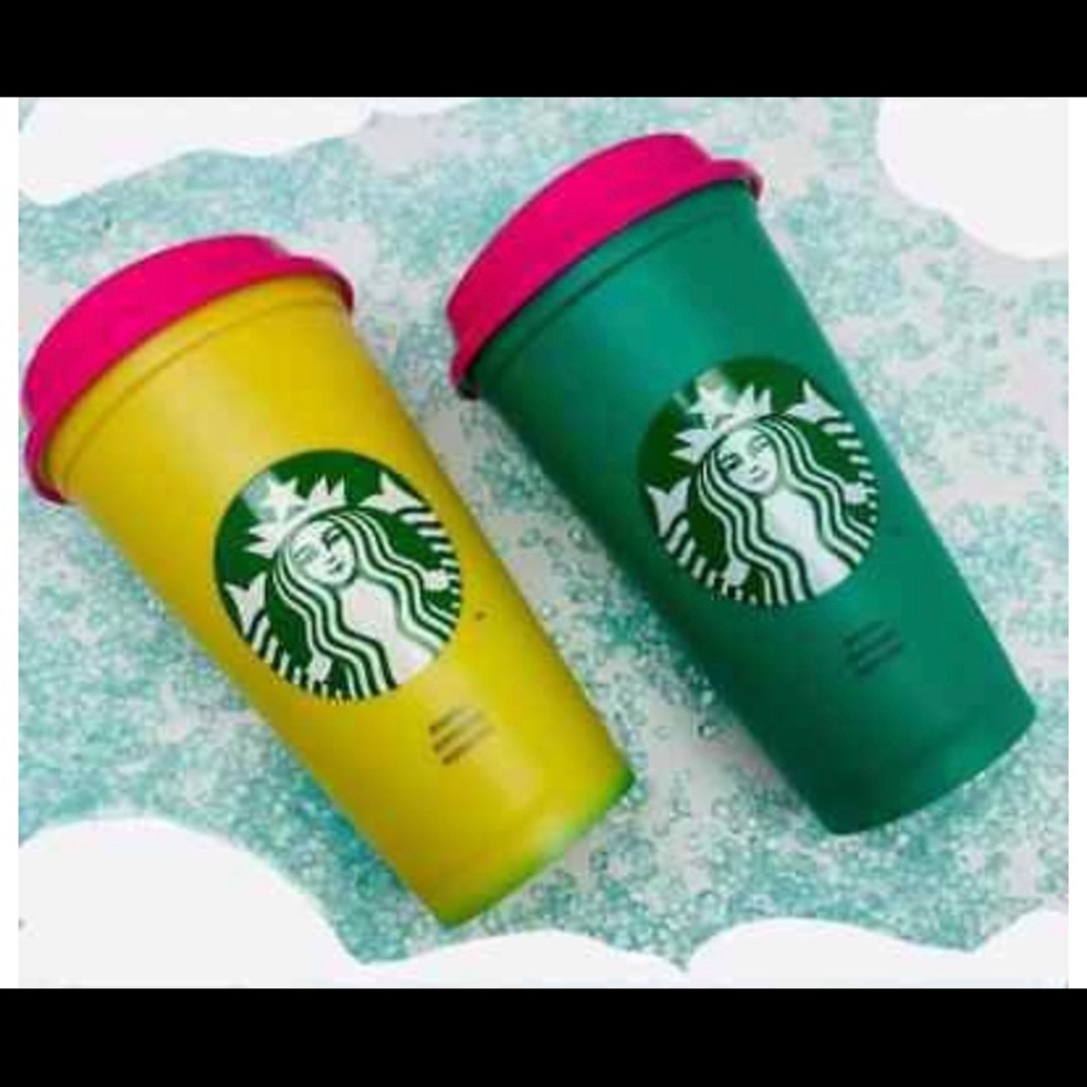 Starbucks Mexico 2021 Reusable Changing Color Cup